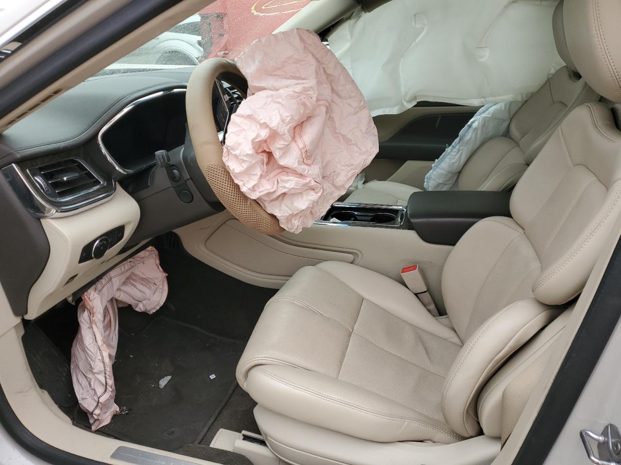 2020 Lincoln Continental VIN 1LN6L9VK5L5601259 Copart auction photo, front end / frame damage damage thumbnail 7