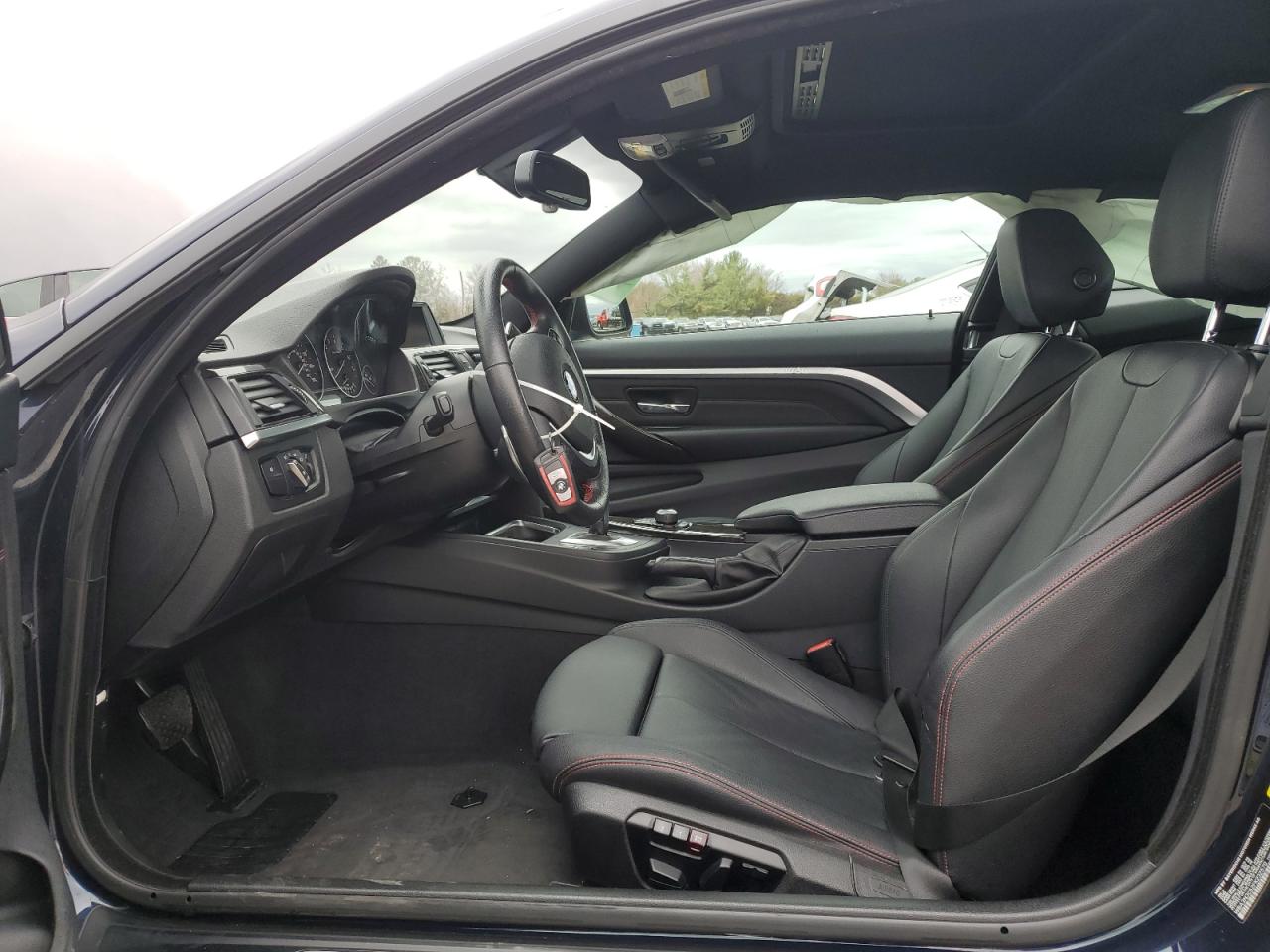2015 BMW 4er VIN WBA3N3C52FK232570 Copart auction photo, side / rear end damage thumbnail 7
