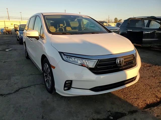 2022 Honda Odyssey VIN 5FNRL6H71NB043564 Copart auction photo, rear end / side damage thumbnail 12