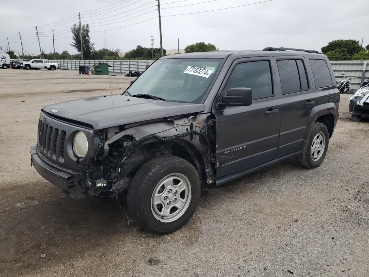2016 Jeep Liberty (Patriot) VIN 1C4NJPBB6GD678670