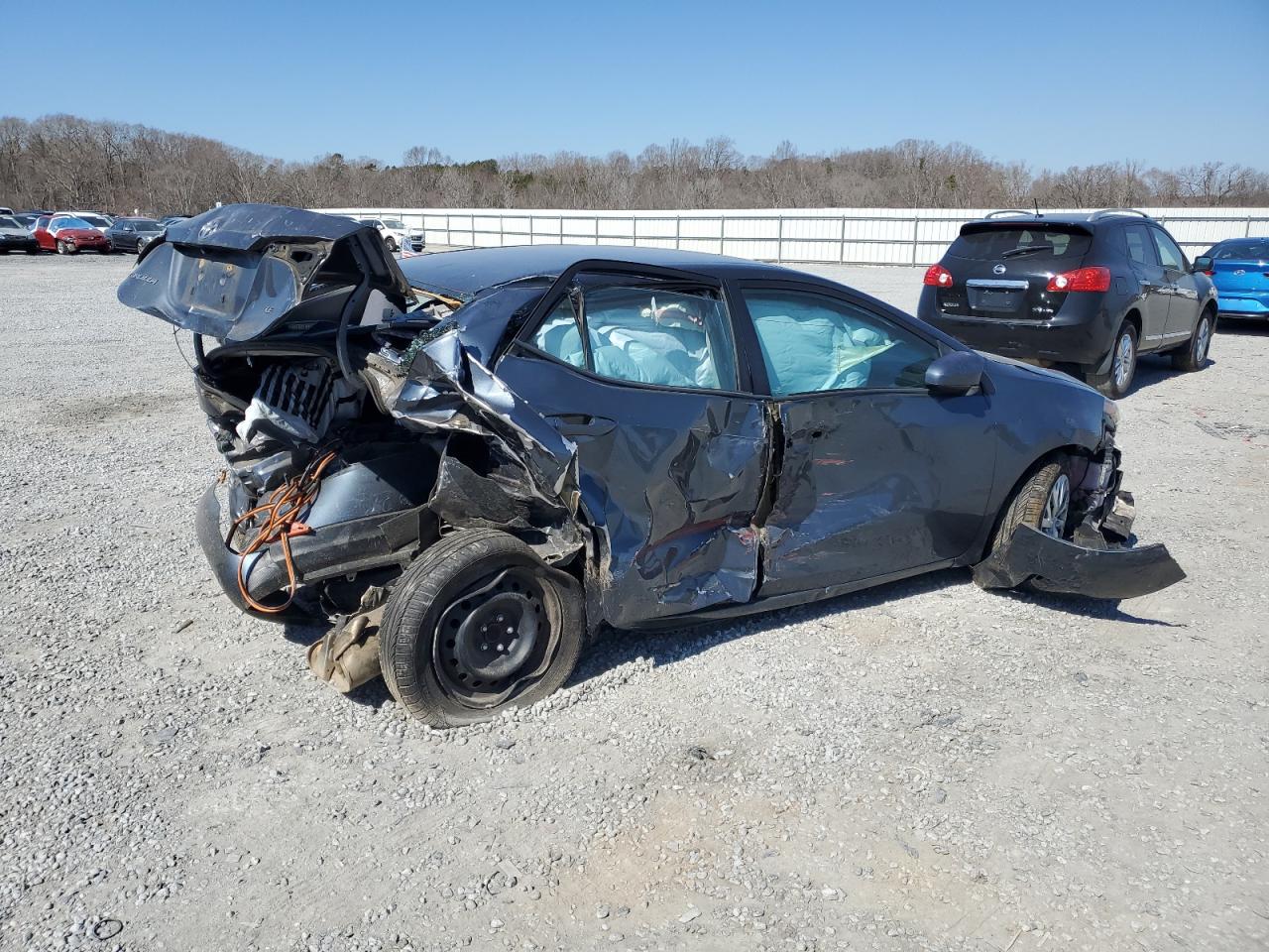 2018 Toyota Corolla VIN 2T1BURHEXJC969068 Copart auction photo, all over damage thumbnail 3