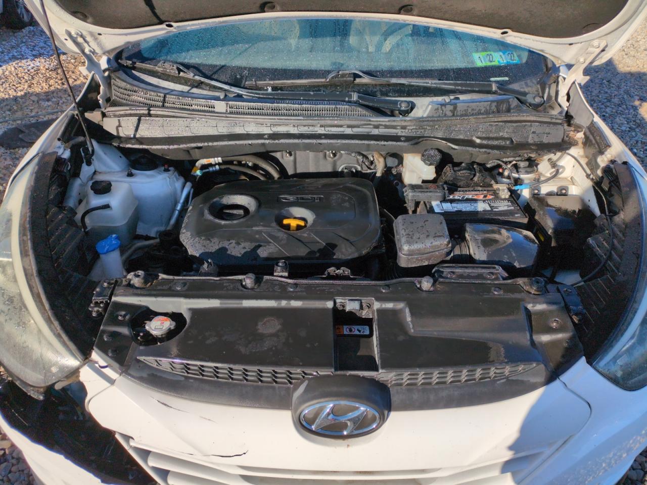 2015 Hyundai Tucson VIN KM8JTCAF8FU077664 Copart auction photo, front end damage thumbnail 11