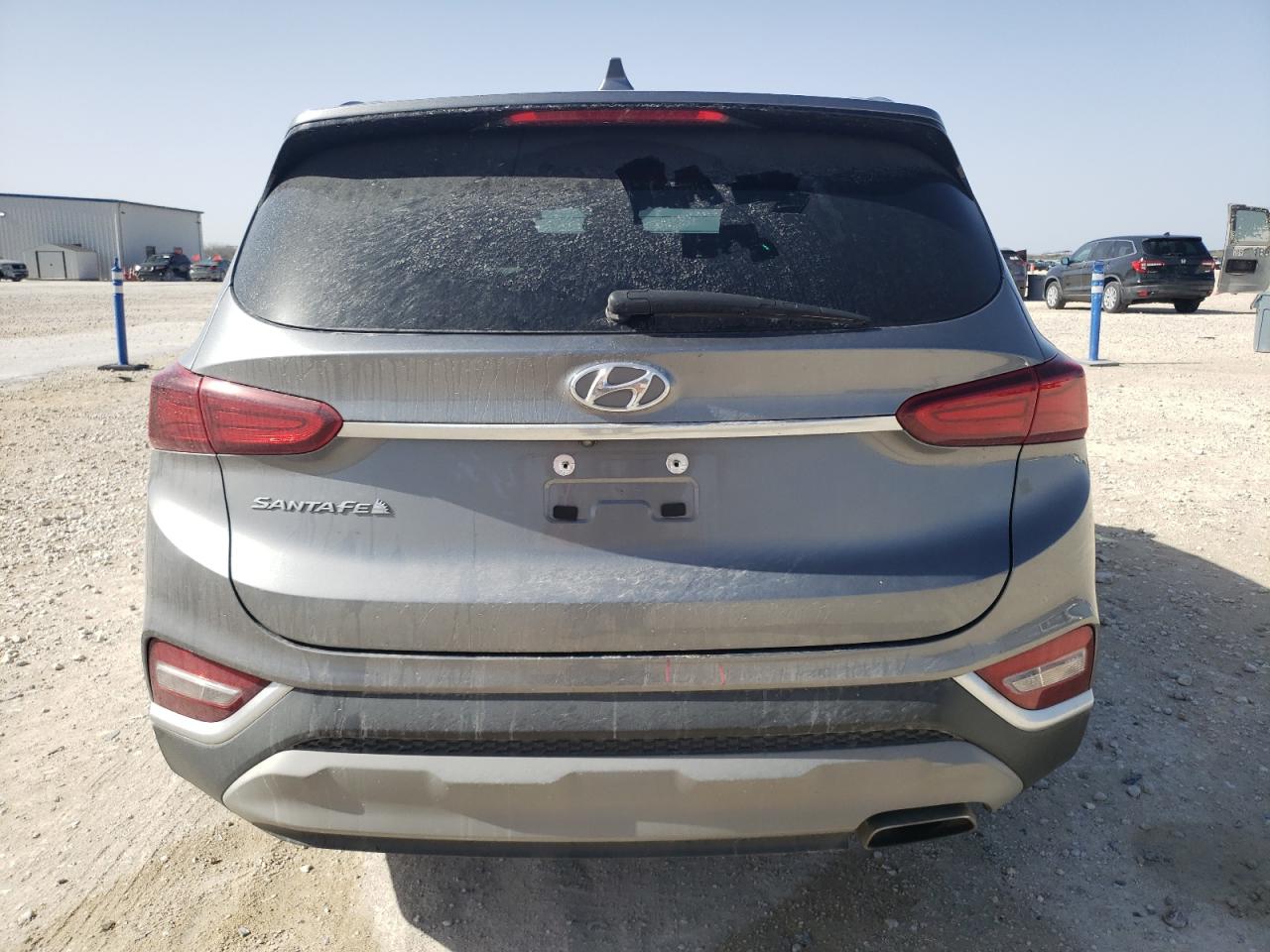 2019 Hyundai Santa Fe VIN 5NMS33AD9KH003050 Copart auction photo, front end damage thumbnail 6