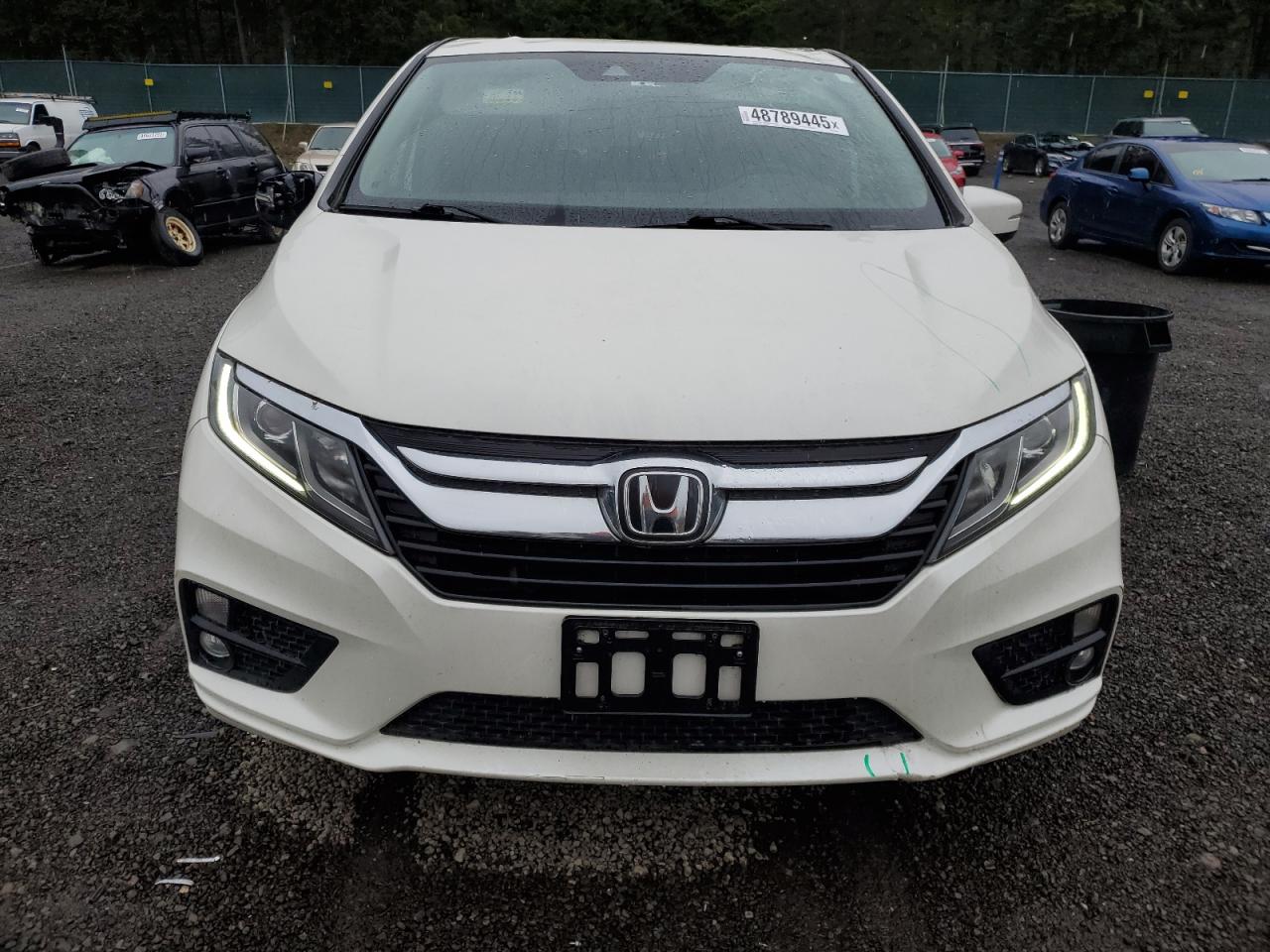 2018 Honda Odyssey VIN 5FNRL6H75JB022176 Copart auction photo, top/roof / side damage thumbnail 5