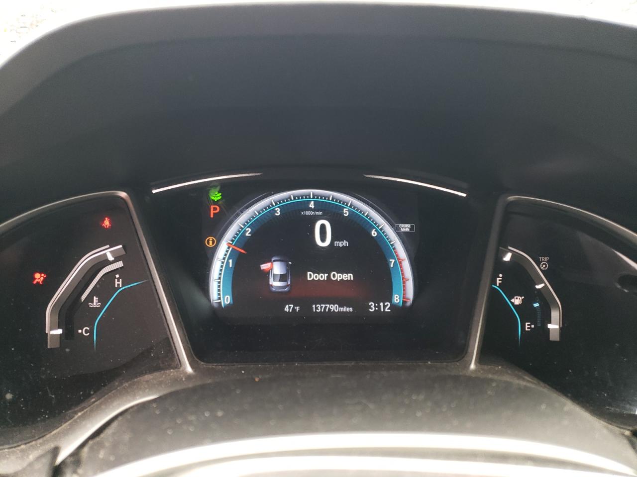 2016 Honda Civic VIN 19XFC2F75GE202237 Copart auction photo, front end damage thumbnail 9