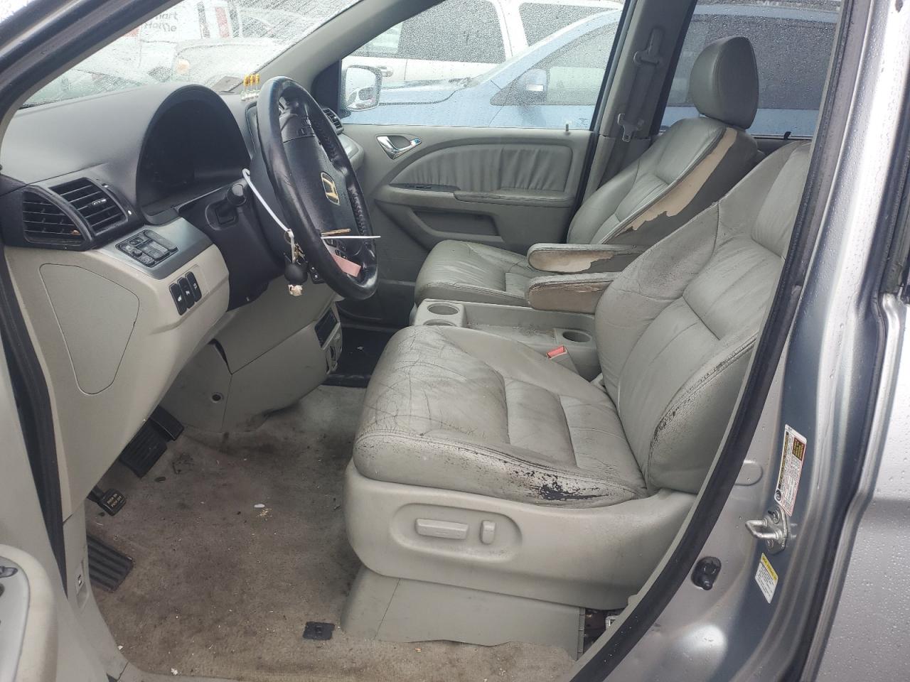 2008 Honda Odyssey VIN 5FNRL38978B005714 Copart auction photo, rear end / front end damage thumbnail 7