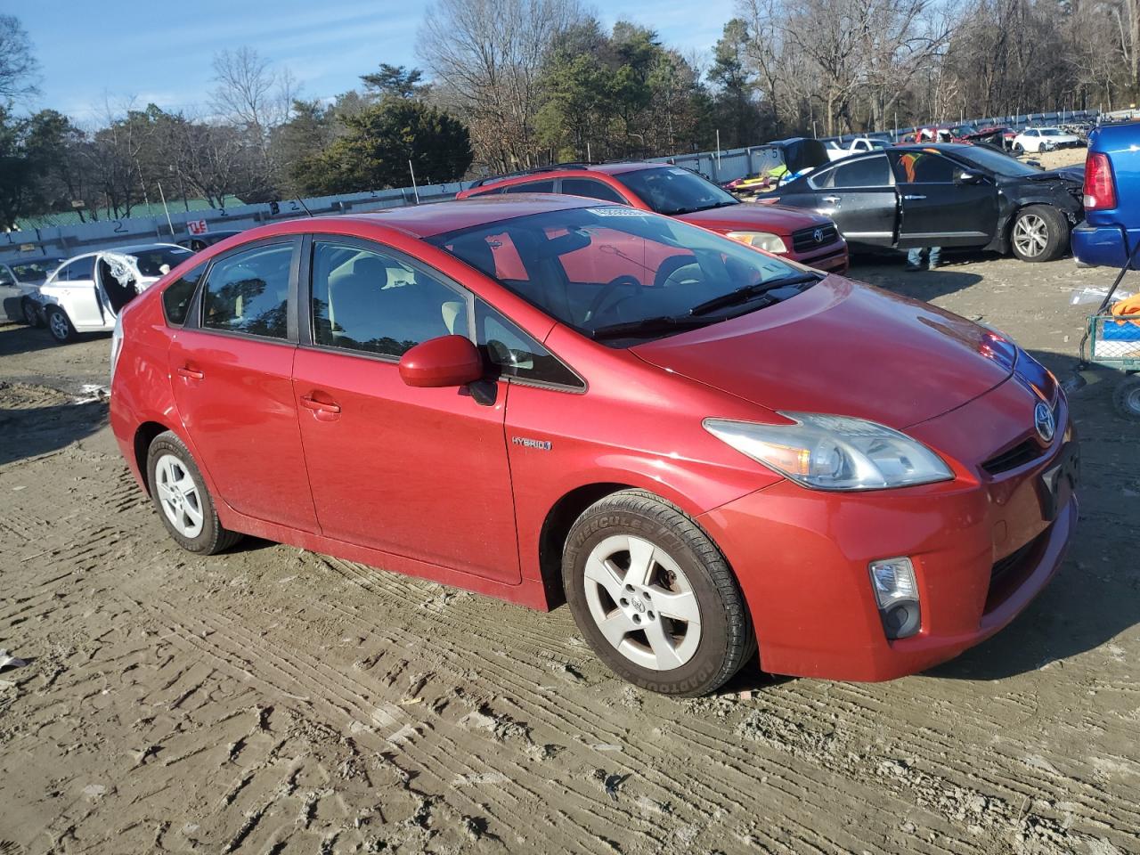 2011 Toyota Prius VIN JTDKN3DUXB0260563 Copart auction photo, mechanical damage thumbnail 4