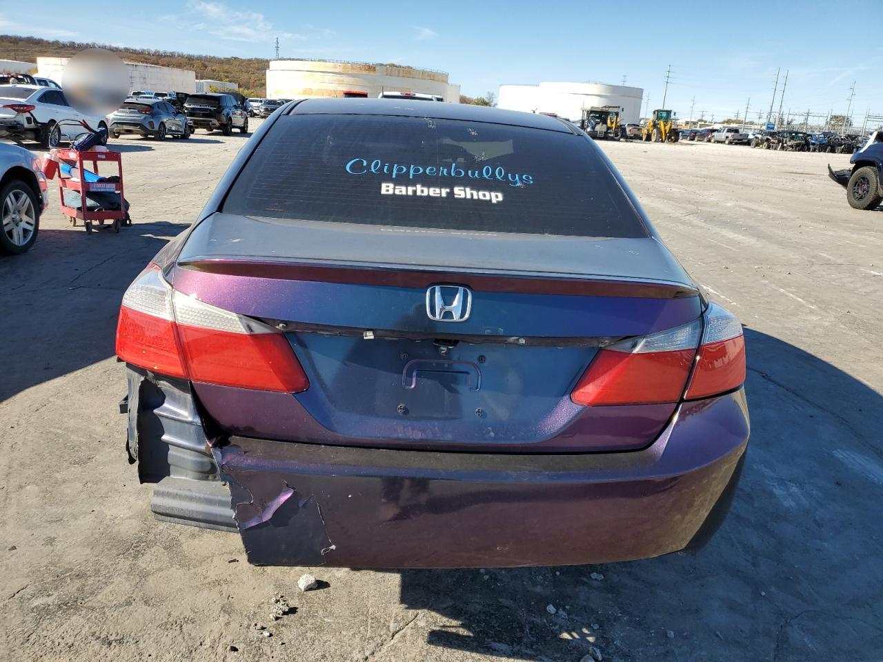 2013 Honda Accord VIN 1HGCR2F56DA076499 Copart auction photo, all over / undercarriage damage thumbnail 6