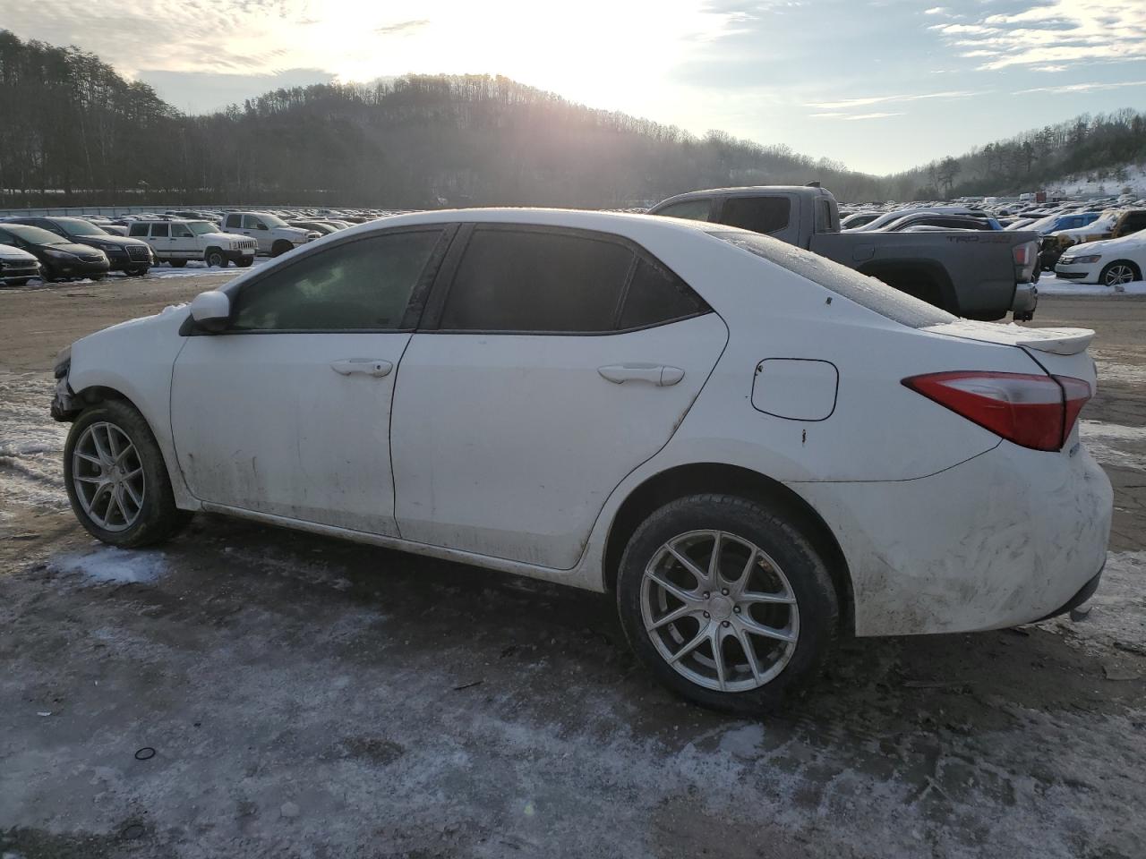 2014 Toyota Corolla VIN 5YFBURHE5EP018363 Copart auction photo, front end damage thumbnail 2