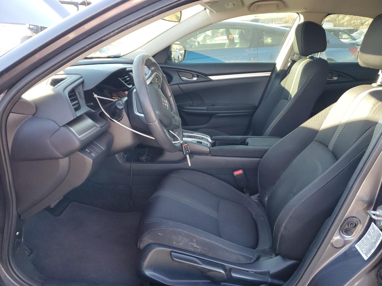 2016 Honda Civic VIN 19XFC2F57GE250160 Copart auction photo, rear end damage thumbnail 7