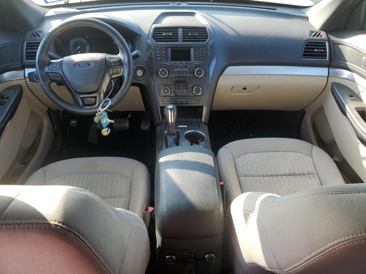 2018 Ford Explorer VIN 1FM5K7B83JGC13721 Copart auction photo, front end / side damage thumbnail 8
