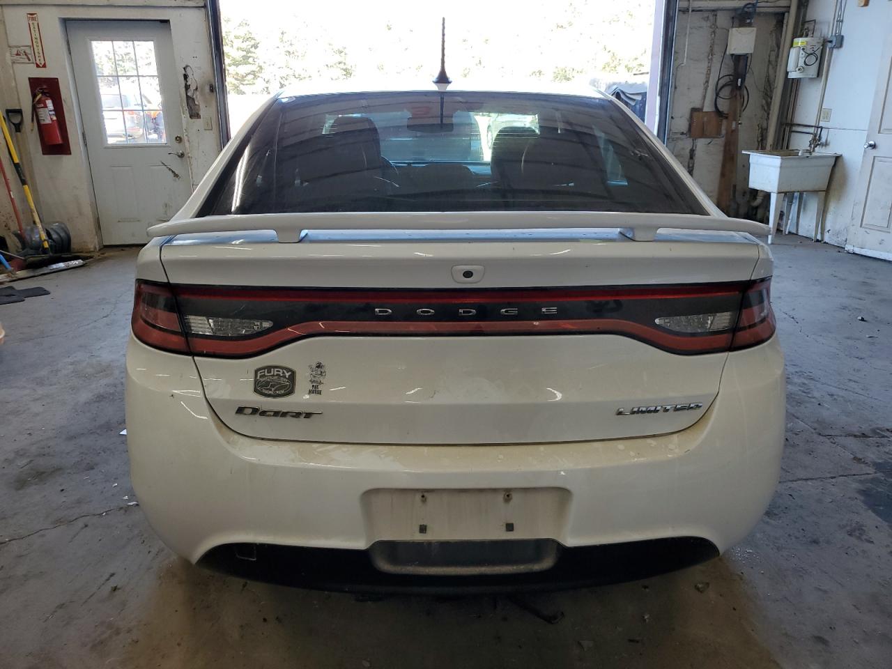 2015 Dodge Dart VIN 1C3CDFCBXFD117107 Copart auction photo, front end damage thumbnail 6