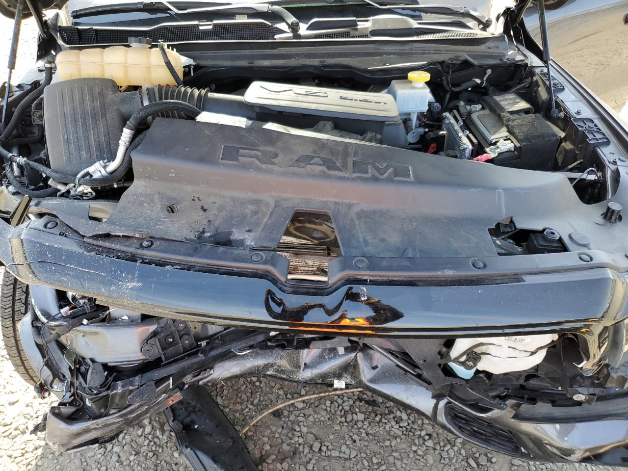 2021 RAM 1500 VIN 1C6RRFFG0MN578989 Copart auction photo, front end damage thumbnail 13
