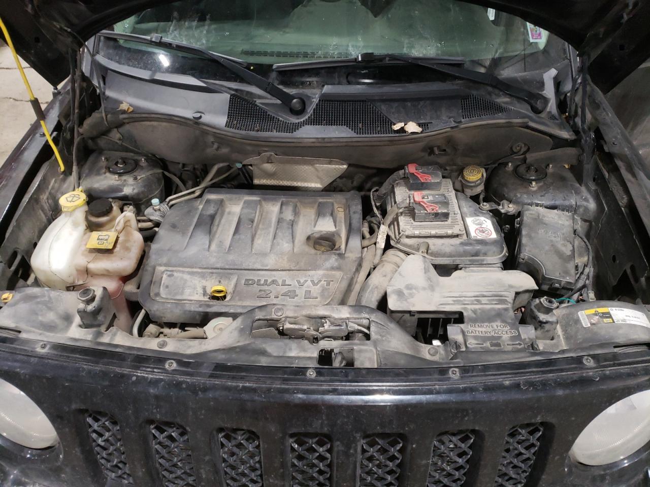 2014 Jeep Liberty (Patriot) VIN 1C4NJRBB6ED689449 Copart auction photo, mechanical damage thumbnail 12
