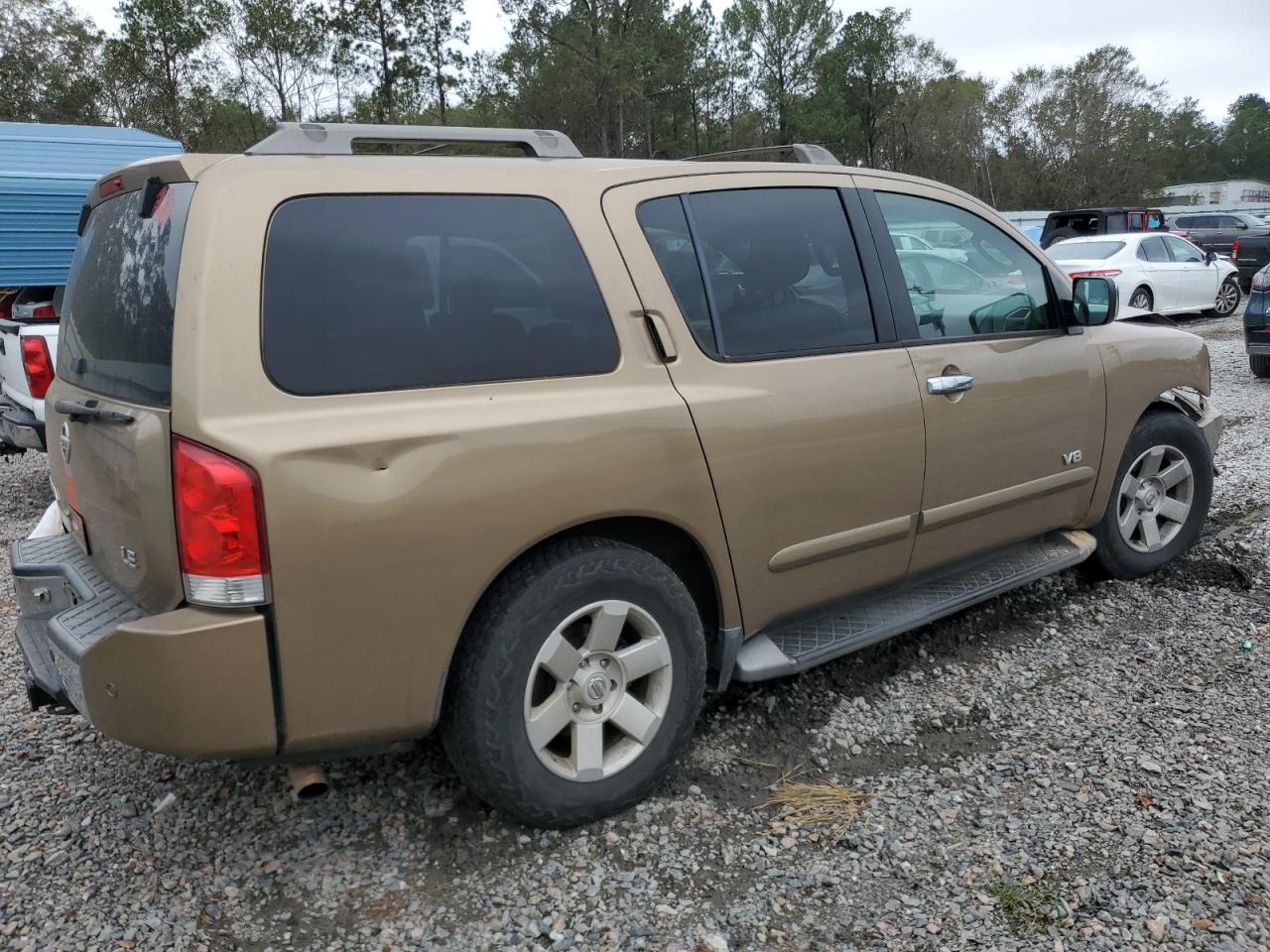 2005 Nissan Armada VIN 5N1AA08A65N738664 Copart auction photo, front end damage thumbnail 3