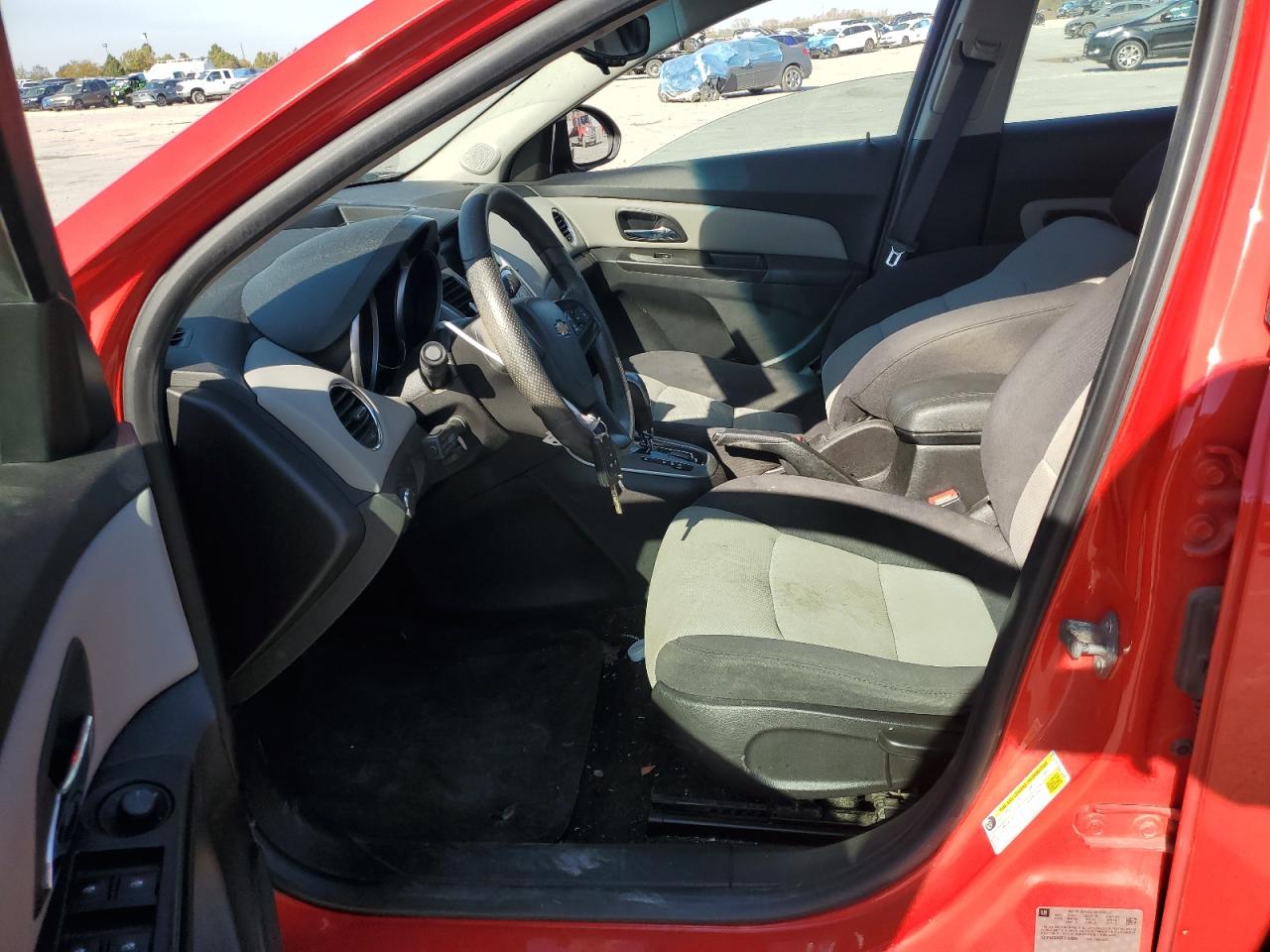 2014 Chevrolet Cruze VIN 1G1PA5SH2E7359384 Copart auction photo, rear end damage thumbnail 7