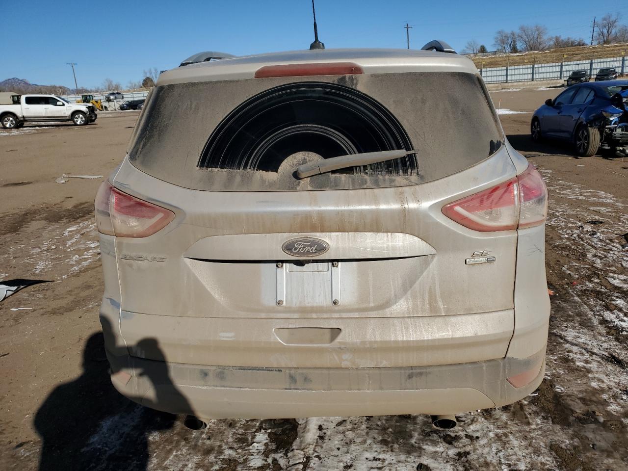 2015 Ford Escape VIN 1FMCU9GX1FUA62299 Copart auction photo, side damage thumbnail 6
