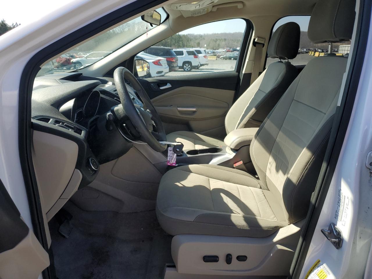 2015 Ford Escape VIN 1FMCU0G7XFUB45225 Copart auction photo, front end damage thumbnail 7