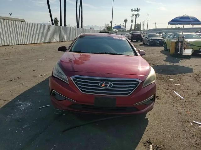 2015 Hyundai Sonata VIN 5NPE24AF5FH138073 Copart auction photo, side / rear end damage thumbnail 10