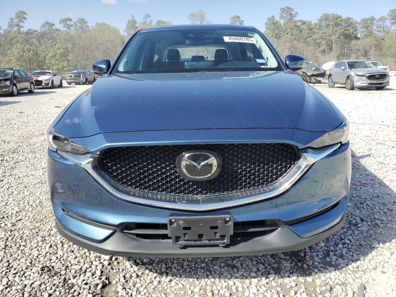 2021 Mazda CX-5 VIN JM3KFADM6M0381439 Copart auction photo, rear end damage thumbnail 5