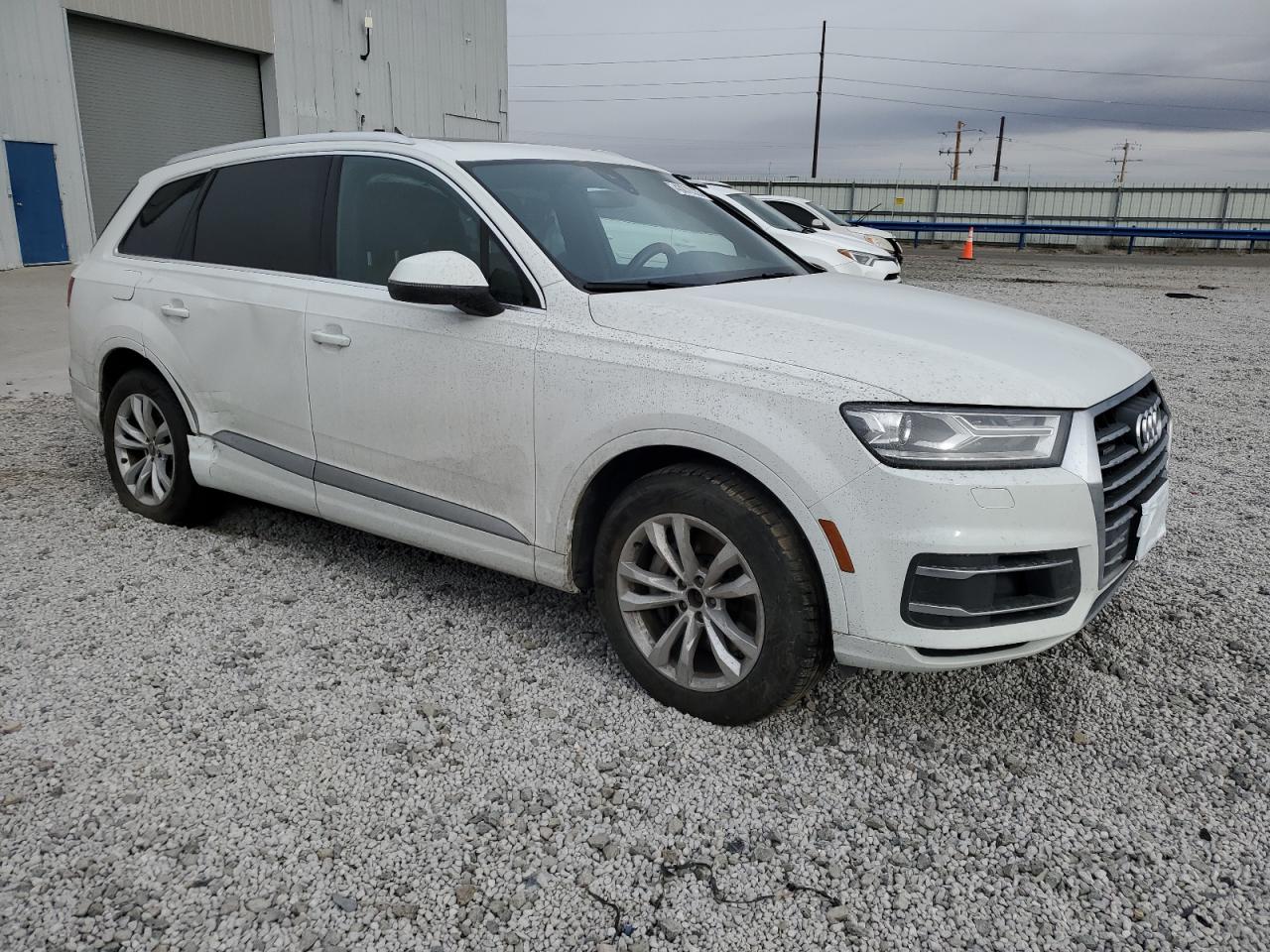2018 Audi Q7 VIN WA1AAAF71JD012609 Copart auction photo, side damage thumbnail 4