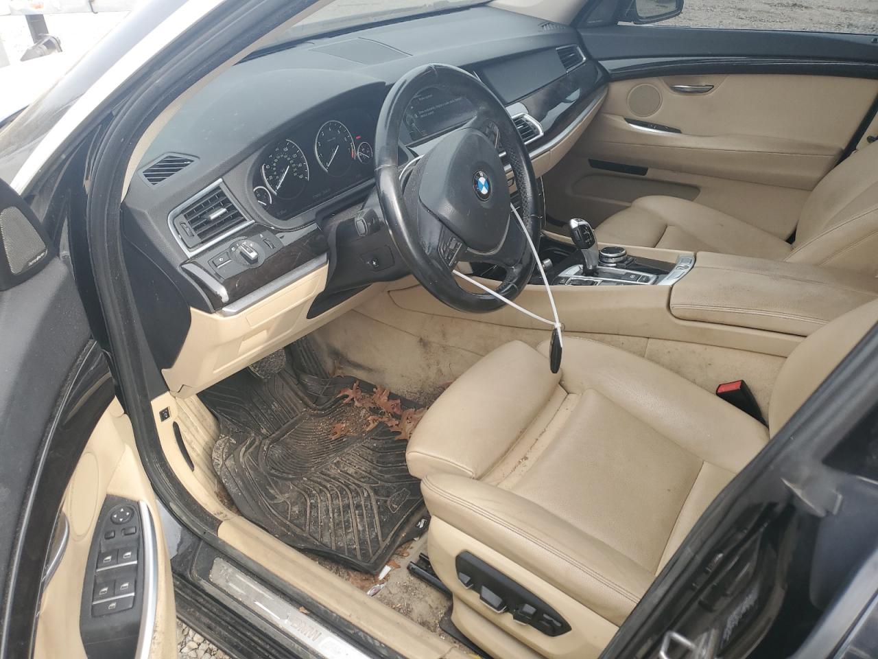2014 BMW 5er VIN WBA5M4C57ED183502 Copart auction photo, rear end damage thumbnail 8