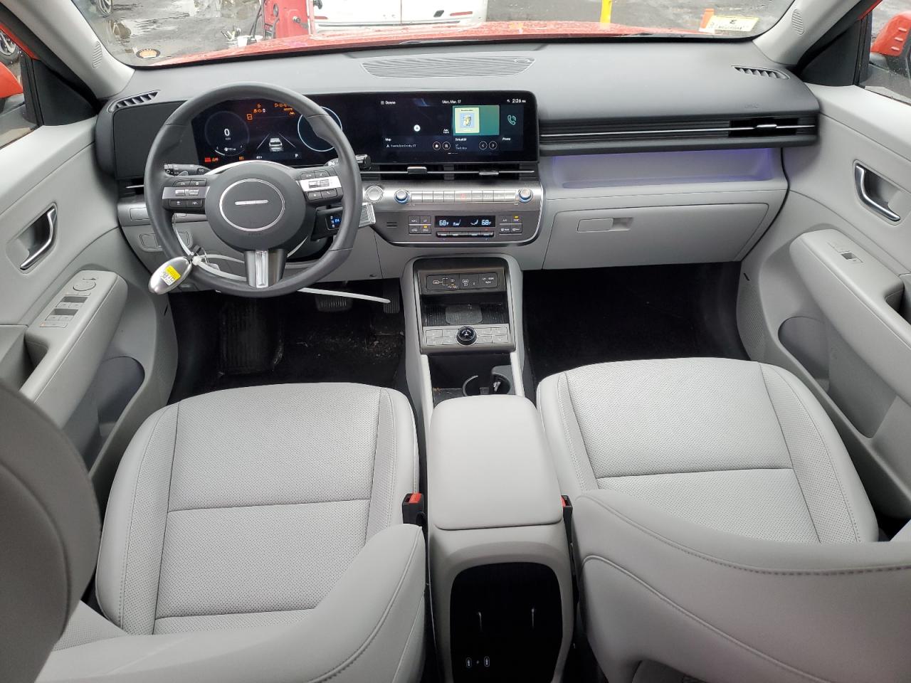 2024 Hyundai Kona VIN KM8HECA37RU081921 Copart auction photo, front end damage thumbnail 8