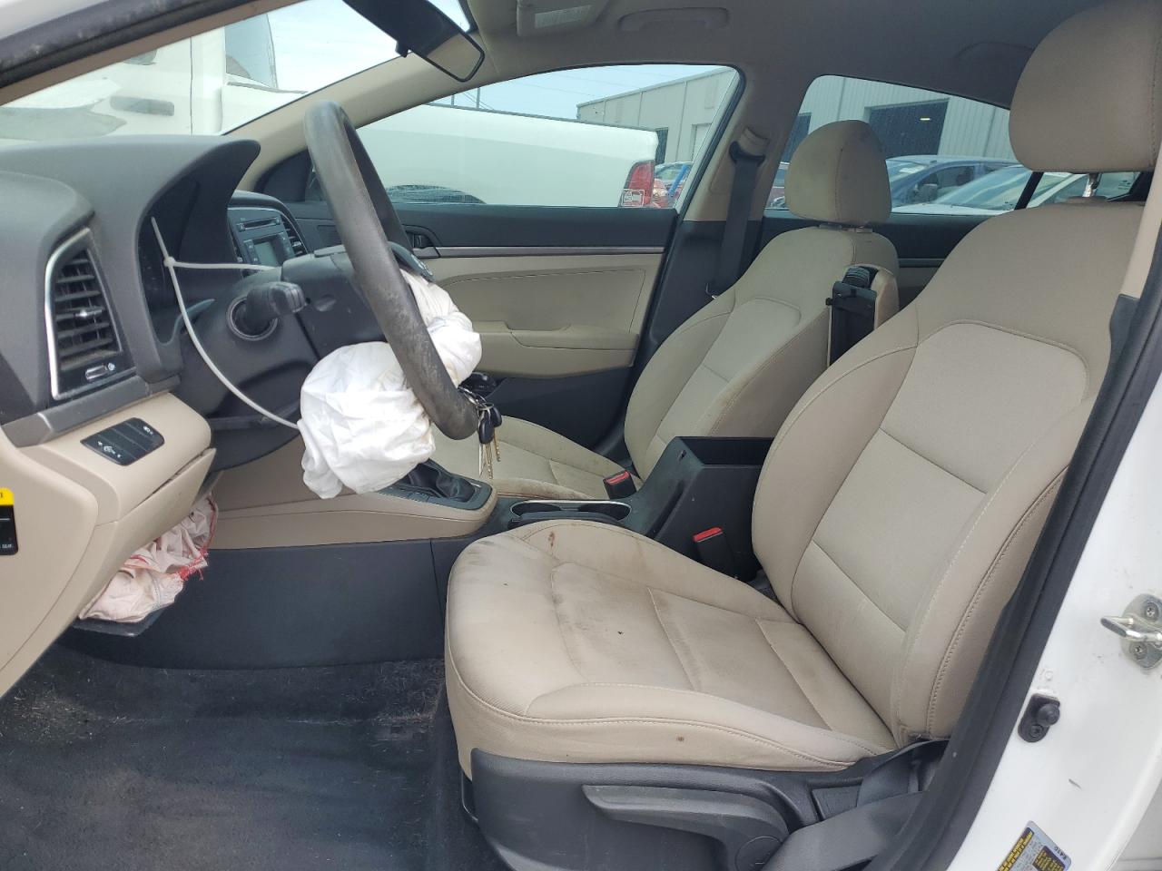 2018 Hyundai Elantra VIN 5NPD74LF0JH229660 Copart auction photo, front end damage thumbnail 7