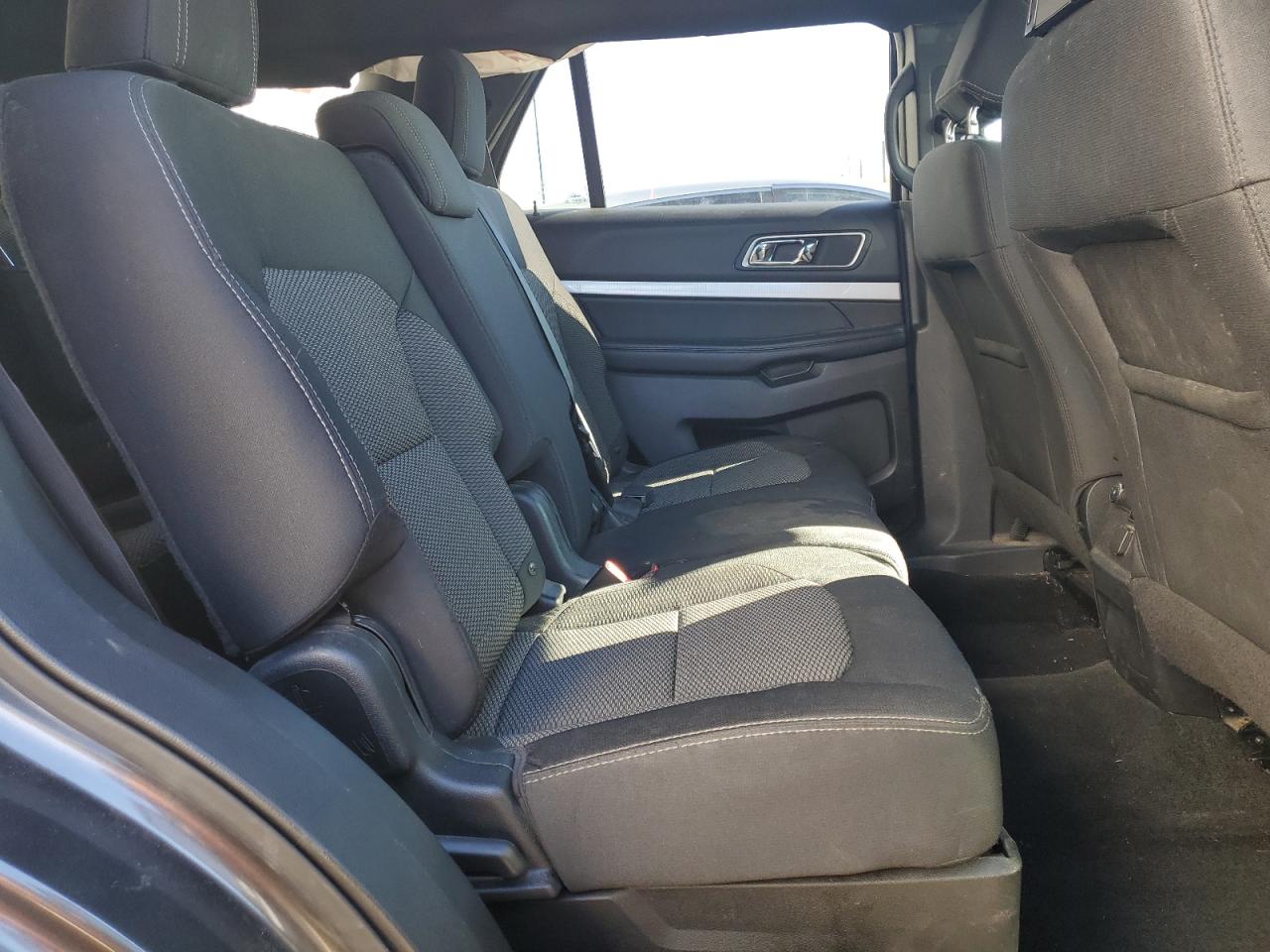2017 Ford Explorer VIN 1FM5K8D83HGD96650 Copart auction photo, side / front end damage thumbnail 12