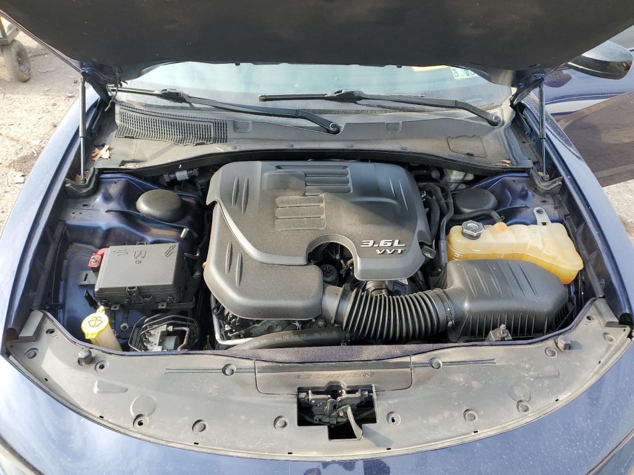 2016 Dodge Charger VIN 2C3CDXHG0GH126333 Copart auction photo, rear end / front end damage thumbnail 11