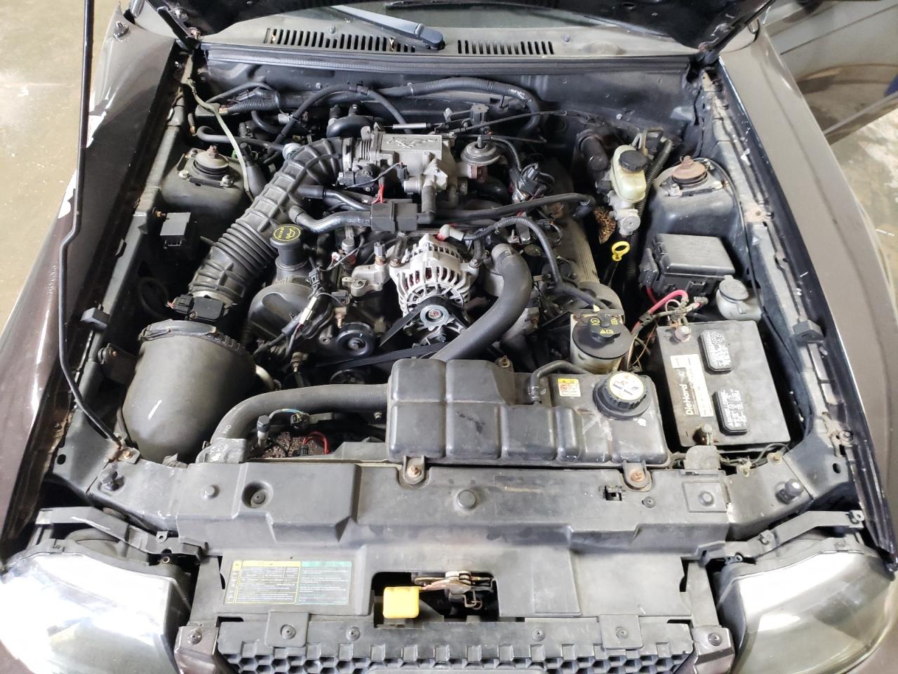 2003 Ford Mustang VIN 1FAFP45X53F422906 Copart auction photo, front end / top/roof damage thumbnail 11