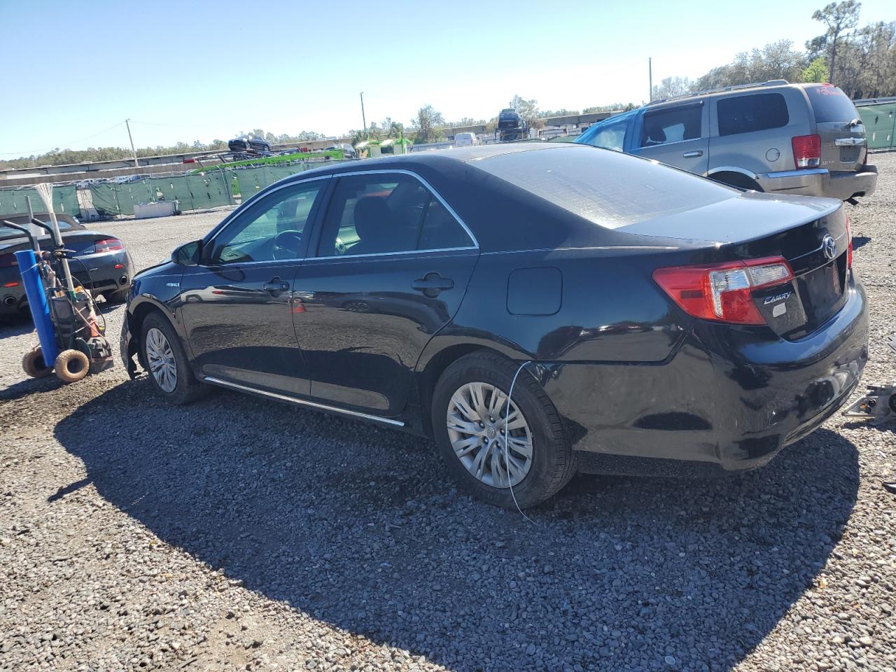 2013 Toyota Camry VIN 4T1BD1FK2DU079287 Copart auction photo, front end / rear end damage thumbnail 2