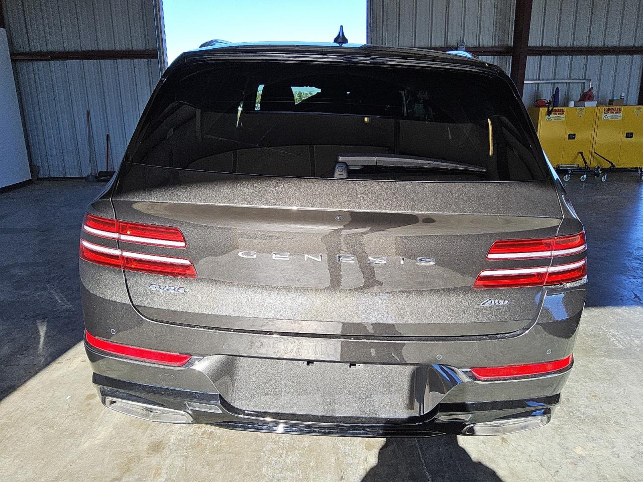 2024 Genesis Gv80 VIN KMUHBDSB7RU177358 Copart auction photo, all over damage thumbnail 6