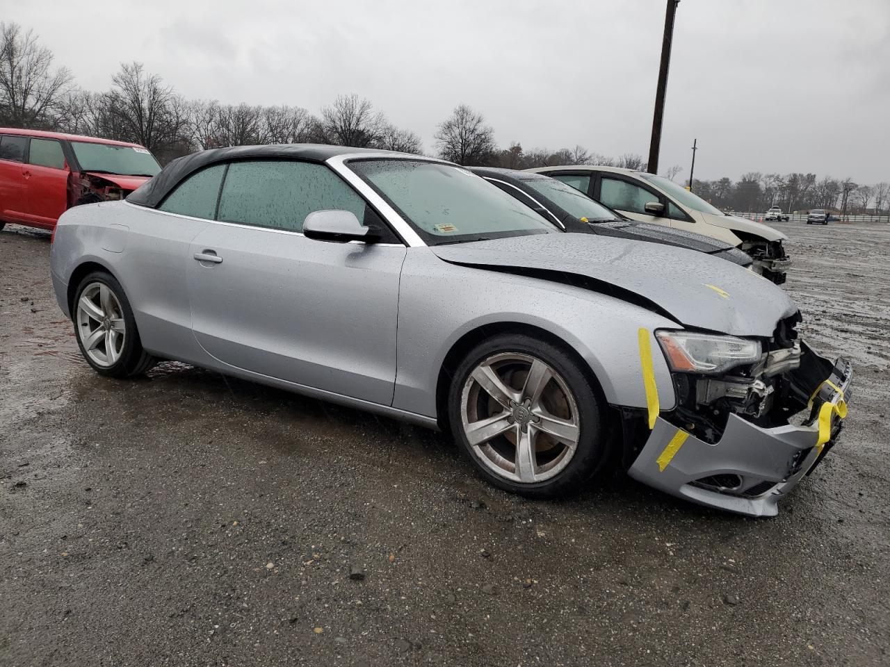 2015 Audi A5 VIN WAUCFAFH9FN003888 Copart auction photo, front end / minor dent/scratches damage thumbnail 4