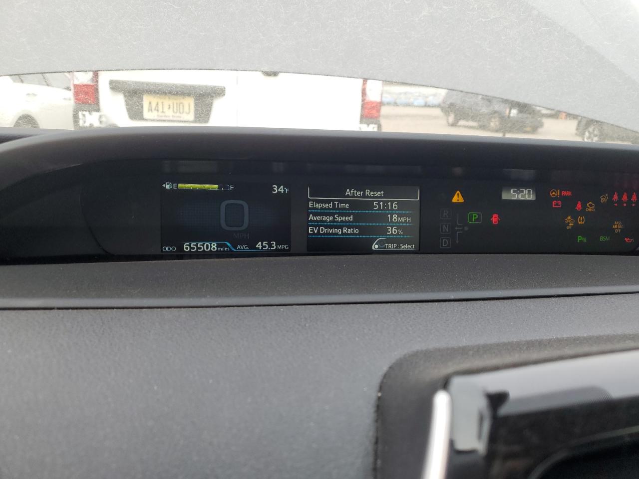 2021 Toyota Prius VIN JTDL9MFU0M3030284 Copart auction photo, front end damage thumbnail 9