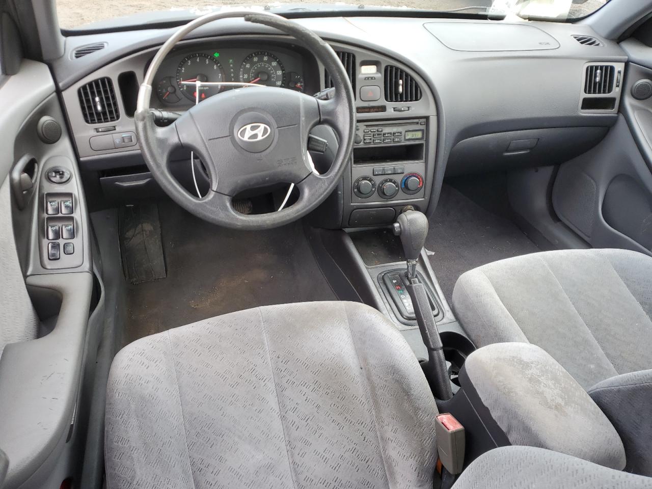 2006 Hyundai Elantra VIN KMHDN46DX6U354805 Copart auction photo, all over / side damage thumbnail 8