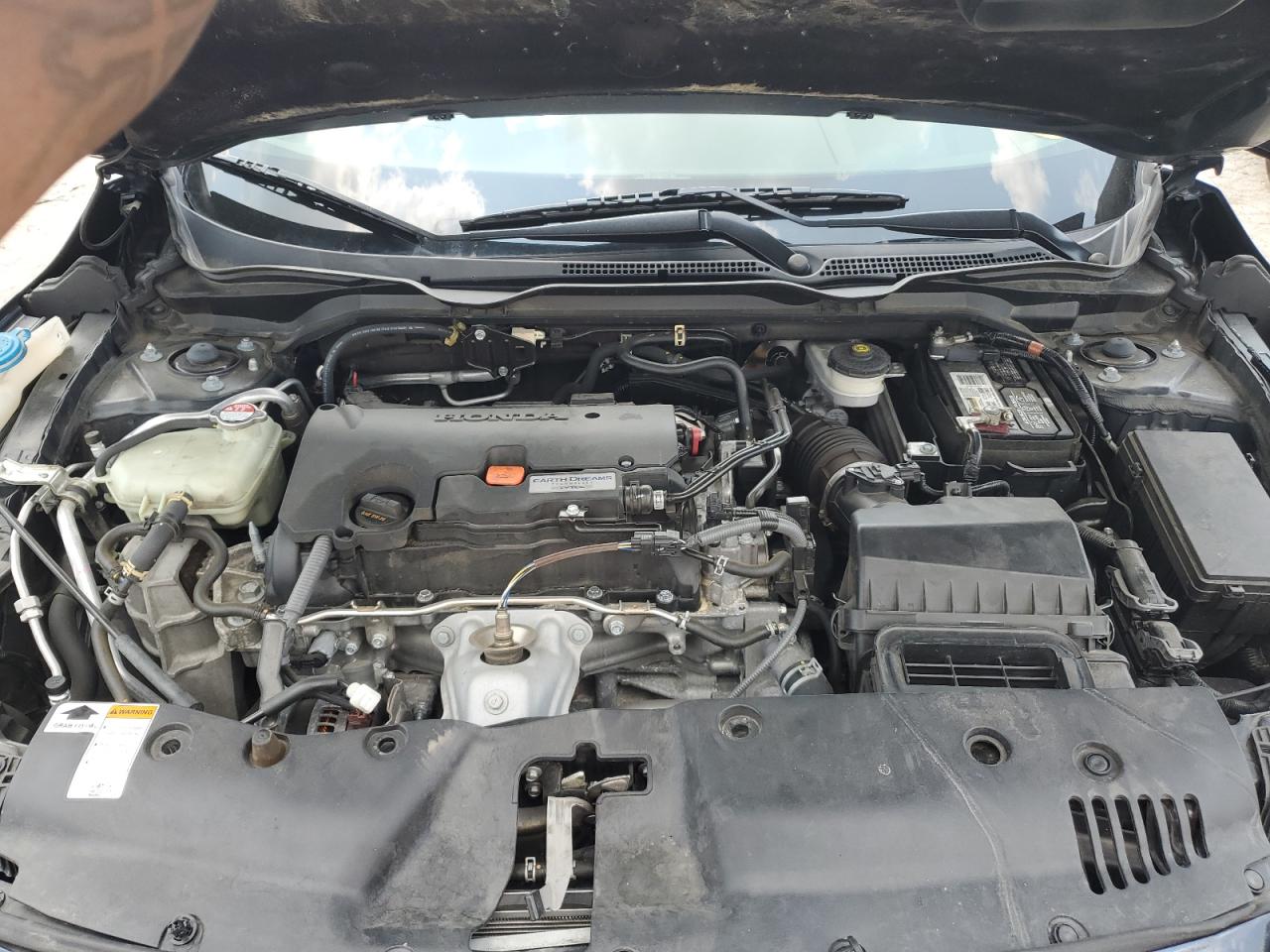 2018 Honda Civic VIN 2HGFC2F51JH586366 Copart auction photo, hail / front end damage thumbnail 11