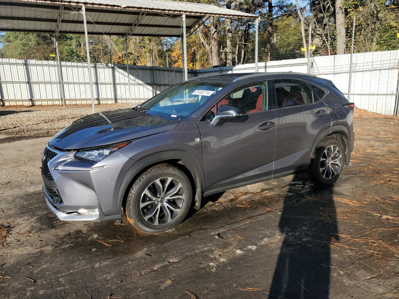 2016 Lexus NX VIN JTJBARBZ1G2051685