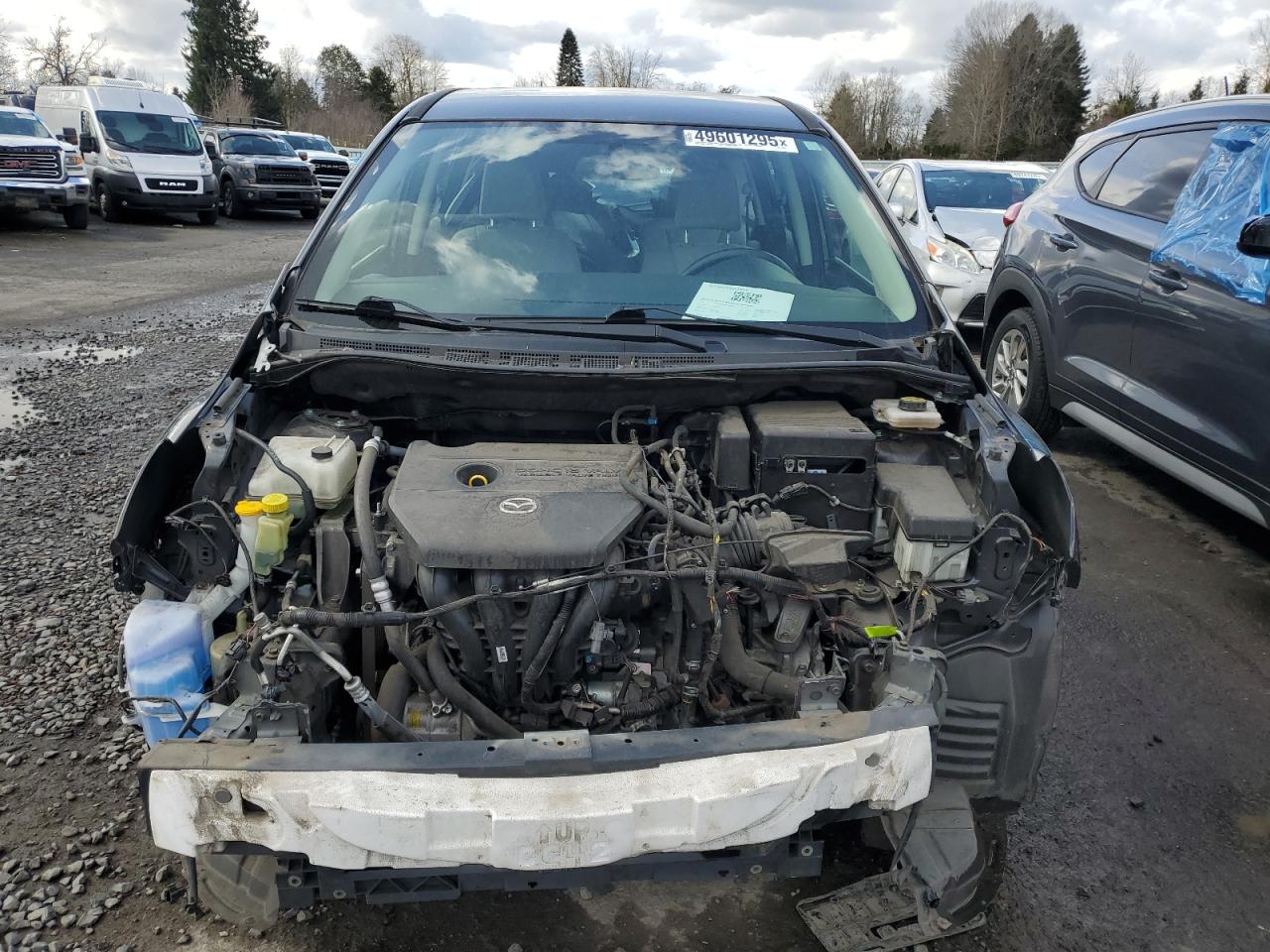 2015 Mazda 5 VIN JM1CW2BL0F0187585 Copart auction photo, front end / mechanical damage thumbnail 5