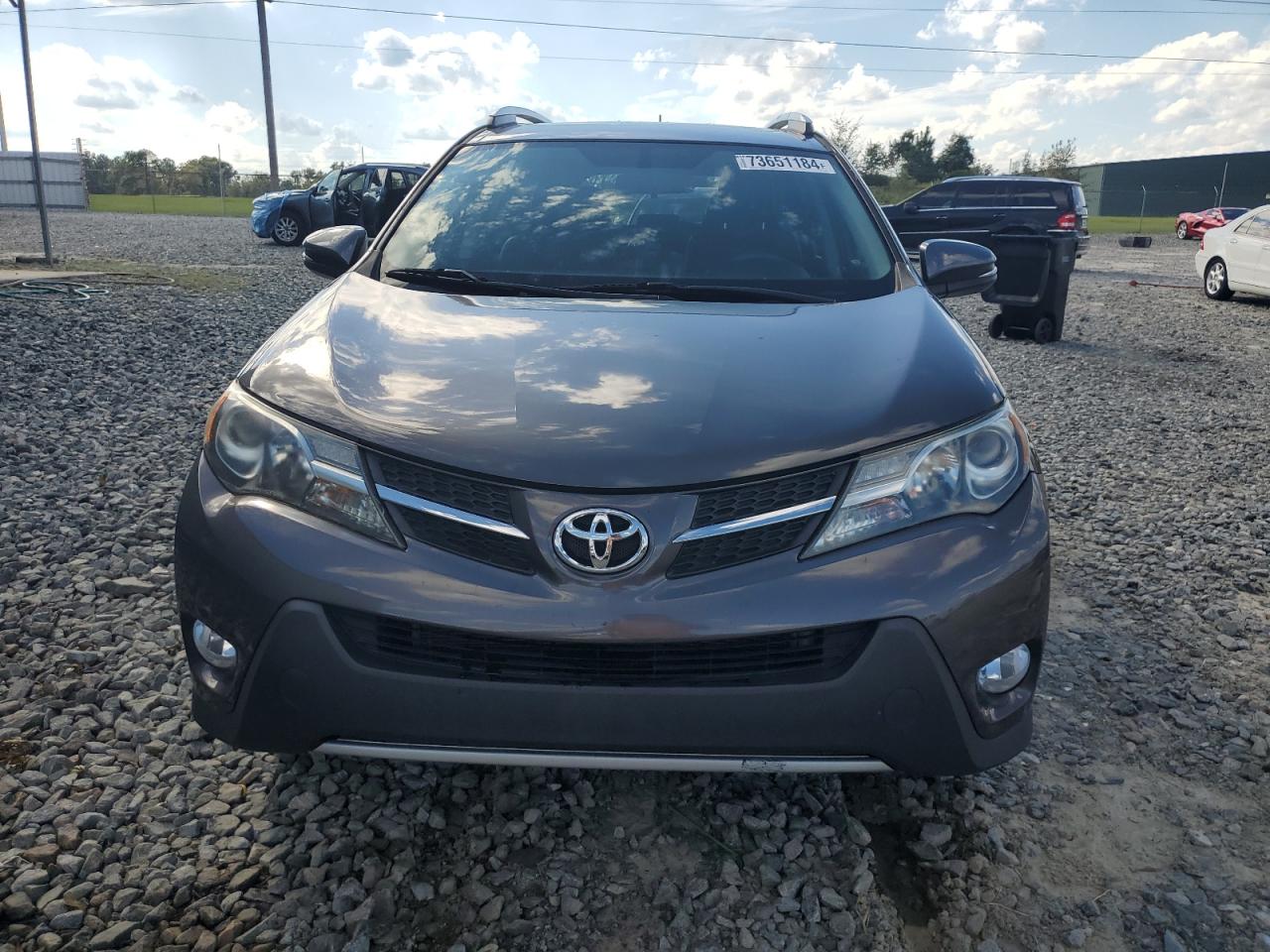 2015 Toyota RAV 4 VIN 2T3WFREV3FW180760 Copart auction photo, top/roof damage thumbnail 5