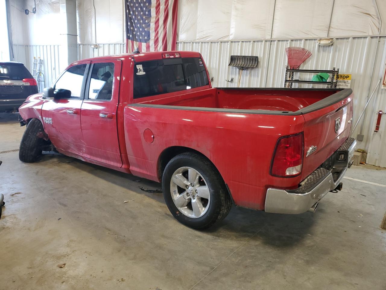 2016 RAM 1500 VIN 1C6RR7GT0GS411748 Copart auction photo, front end / side damage thumbnail 2