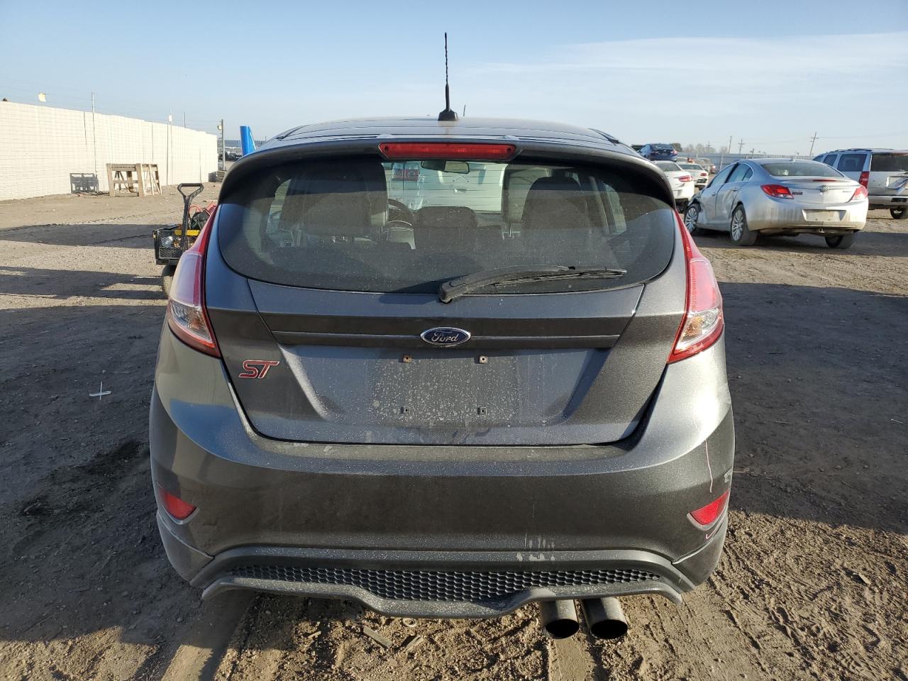 2017 Ford Fiesta VIN 3FADP4GX8HM144501 Copart auction photo, front end damage thumbnail 6