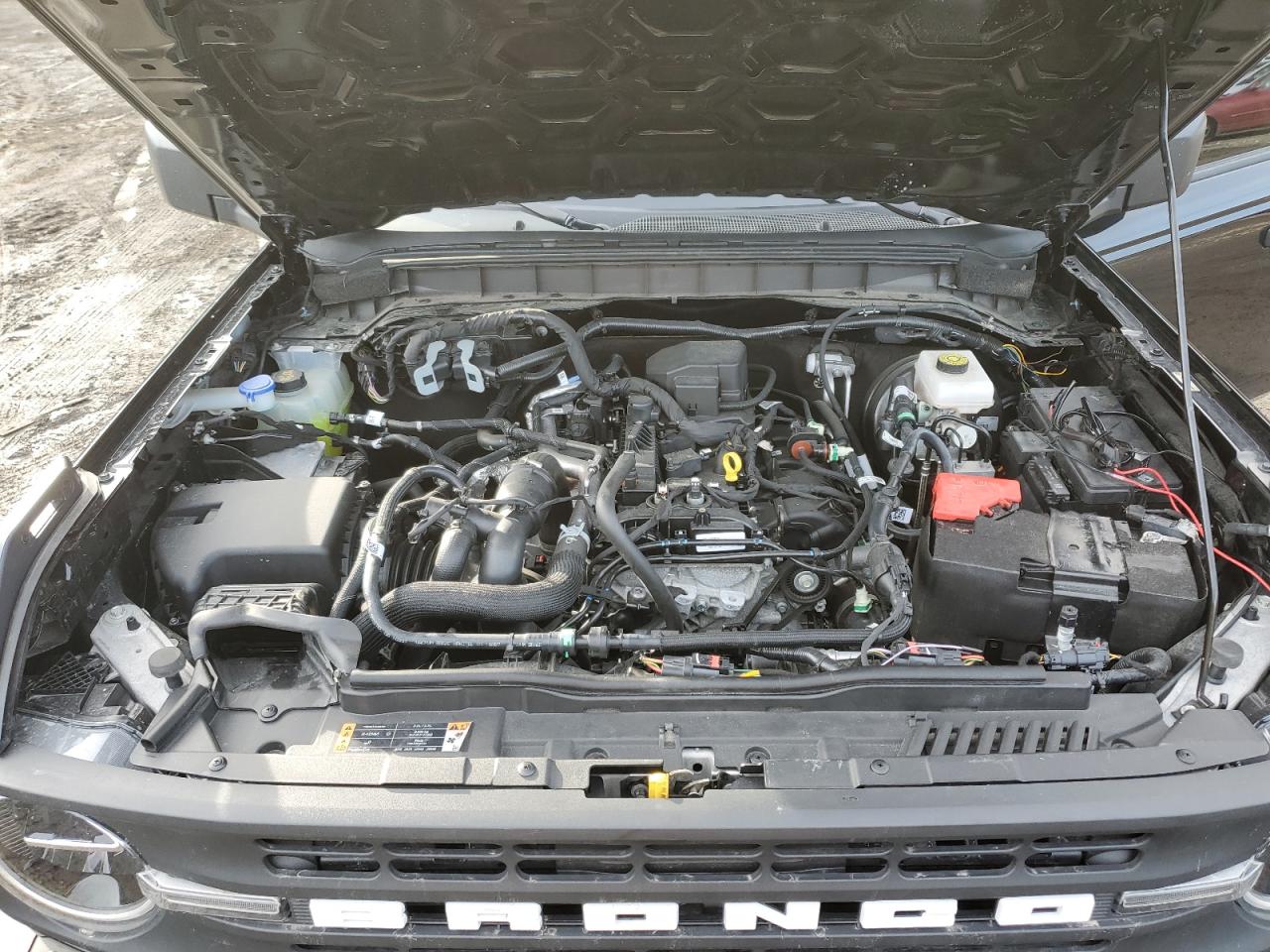 2022 Ford Bronco VIN 1FMEE5DH8NLB29609 Copart auction photo, water/flood / minor dent/scratches damage thumbnail 12