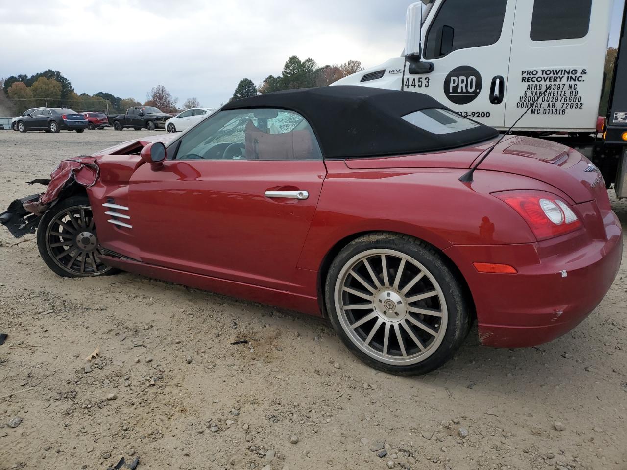 2005 Chrysler Crossfire VIN 1C3AN55L45X059075 Copart auction photo, front end / minor dent/scratches damage thumbnail 2