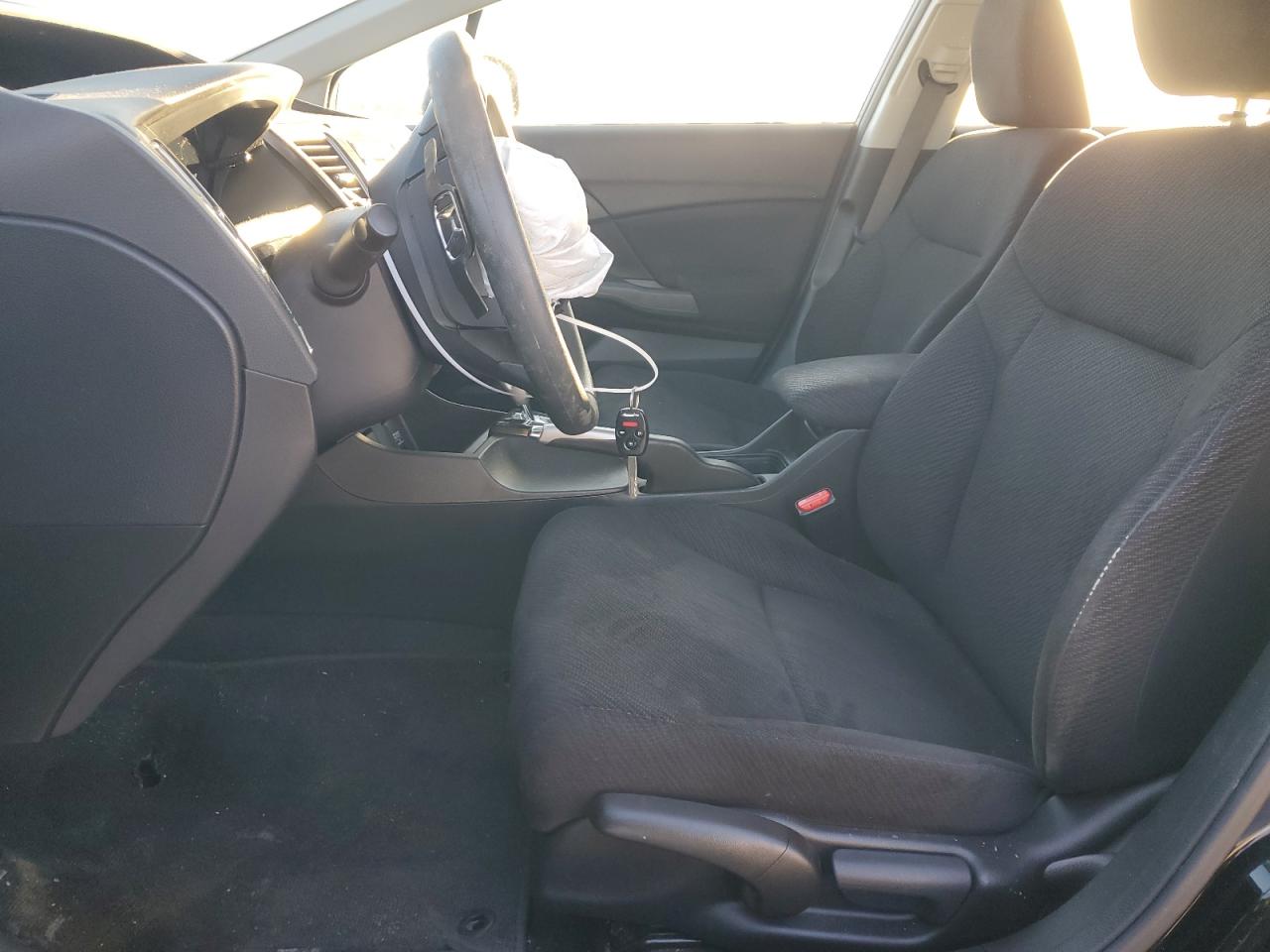 2013 Honda Civic VIN 2HGFB2F52DH548832 Copart auction photo, front end / side damage thumbnail 7