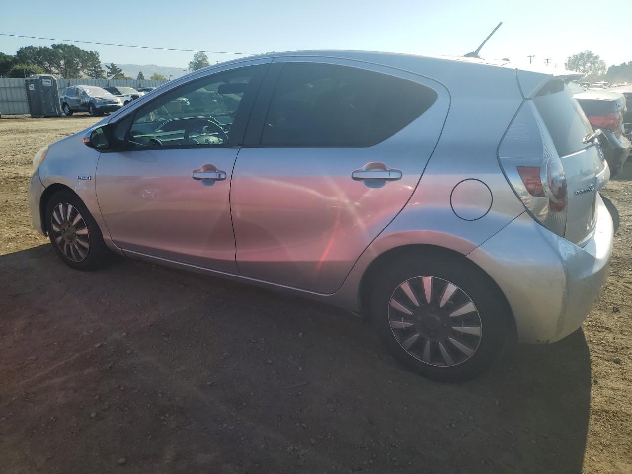 2013 Toyota Prius VIN JTDKDTB32D1557210 Copart auction photo, minor dent/scratches damage thumbnail 2