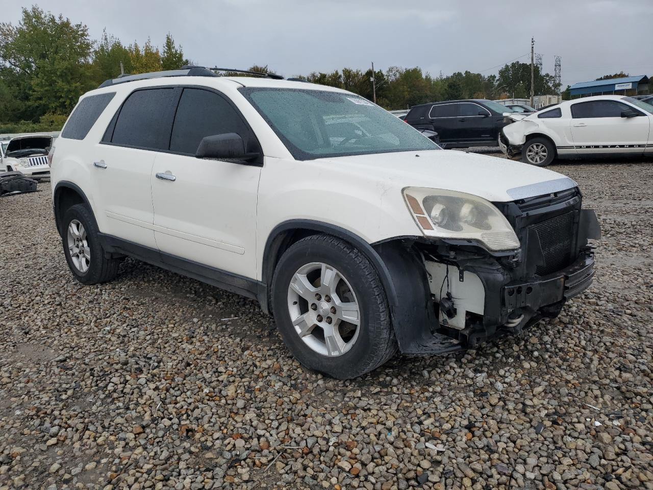 2012 GMC Acadia VIN 1GKKRPED8CJ410776 Copart auction photo, side / front end damage thumbnail 4