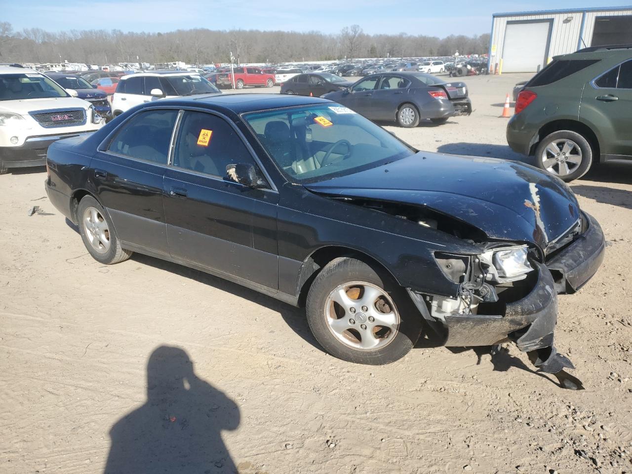 1997 Lexus ES VIN JT8BF22G0V0024303 Copart auction photo, front end damage thumbnail 4