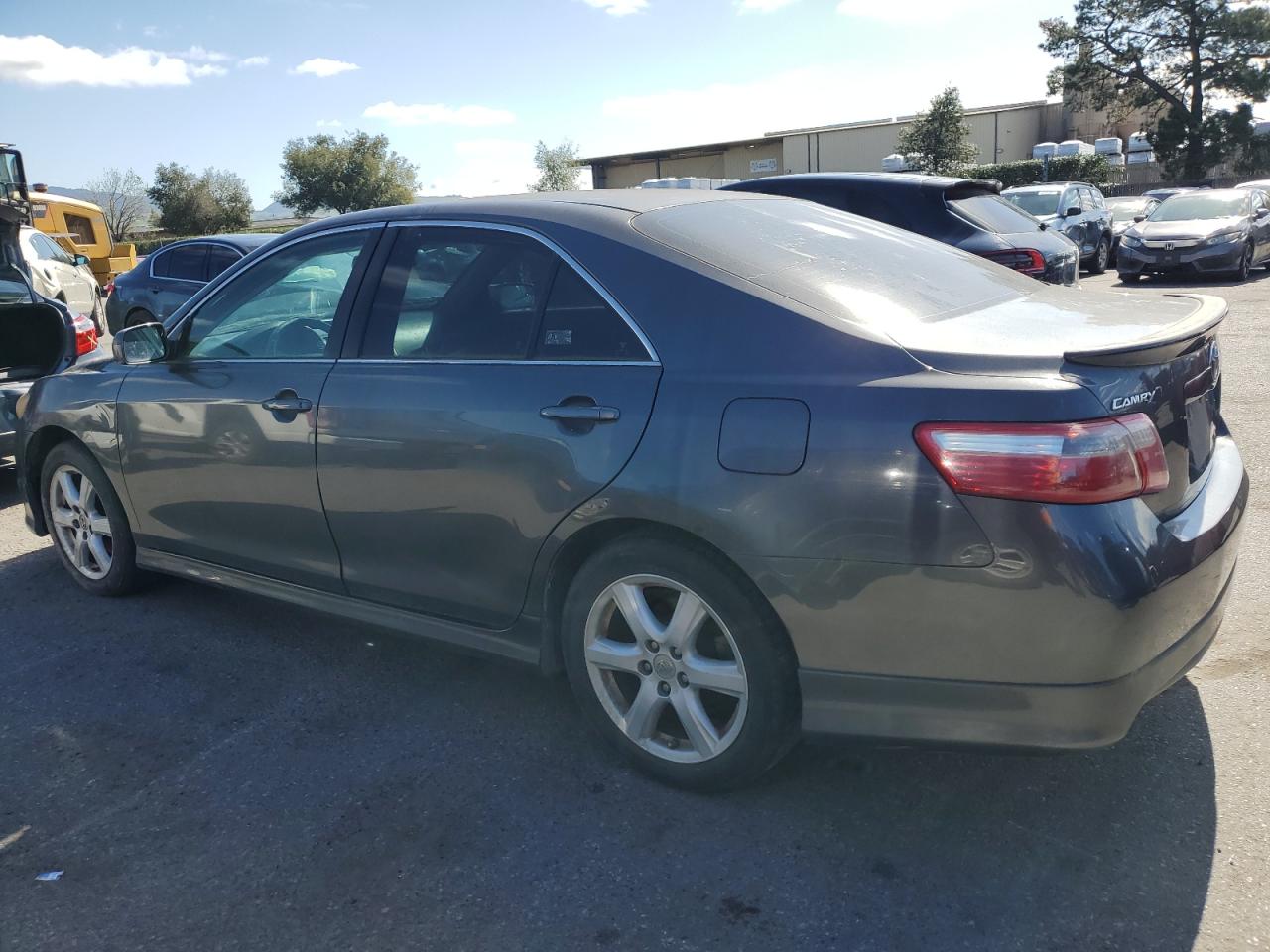 2008 Toyota Camry VIN 4T1BE46K48U243983 Copart auction photo, front end / side damage thumbnail 2