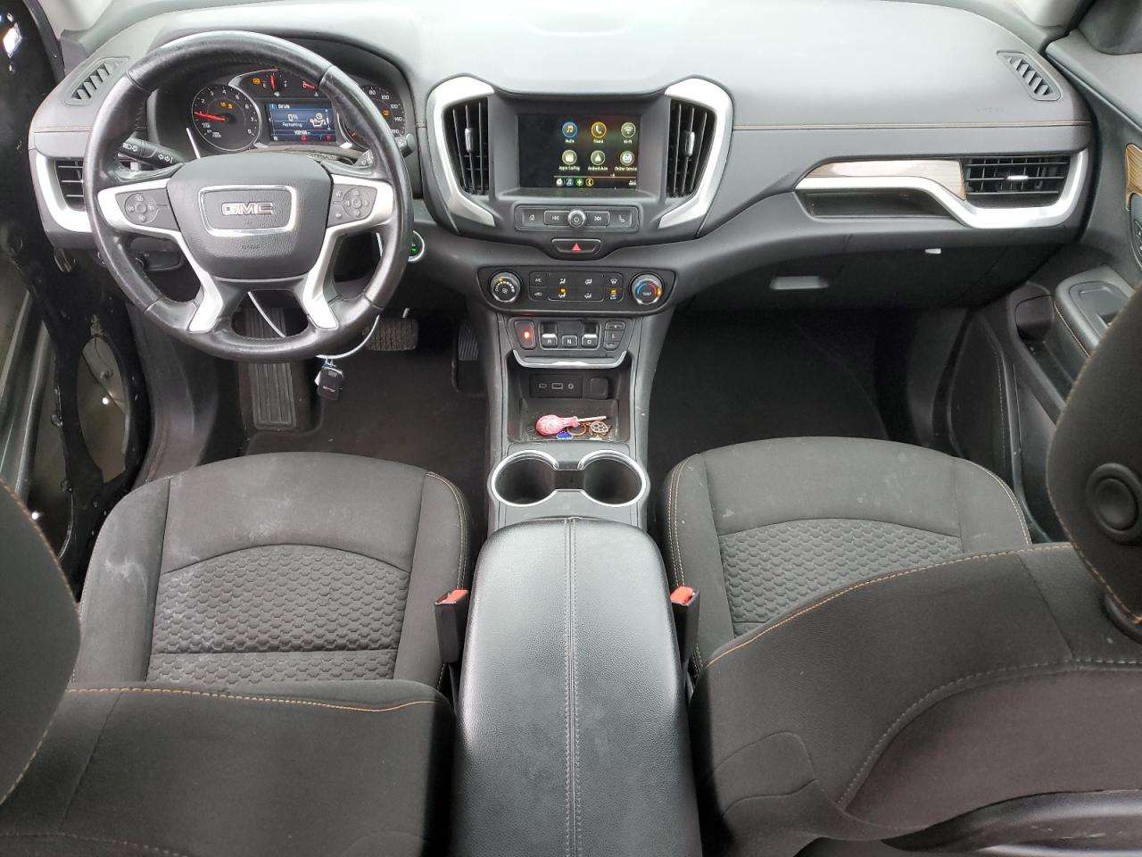 2019 GMC Terrain VIN 3GKALMEV8KL278579 Copart auction photo, front end / side damage thumbnail 8